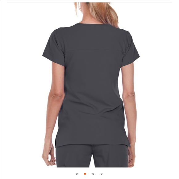 Greys Anatomy Barco Signature 2 Pocket Notch Neck - Picture 4 of 4